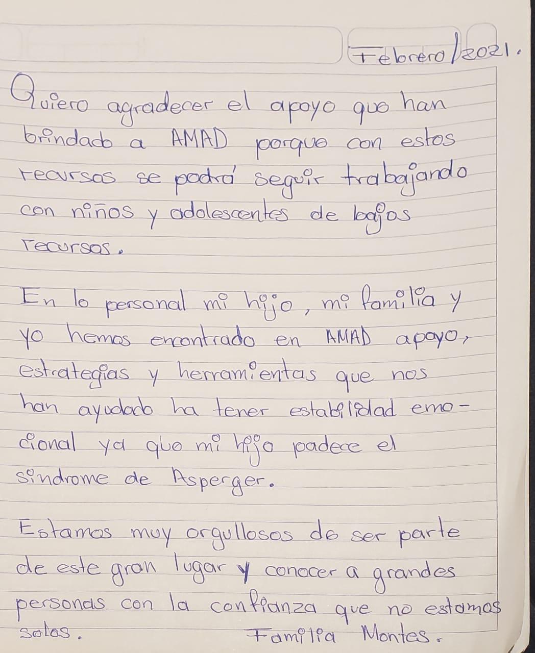 Agradecimiento